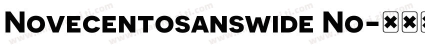 Novecentosanswide No字体转换